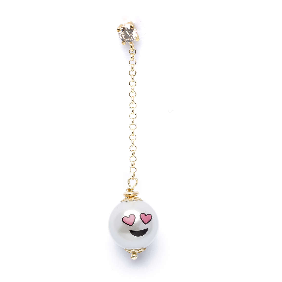 Mono orecchino donna gioiello Le Carose Emoji EMOOR03