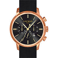 montre chronographe homme Locman 1960 0254R01R-RRBKRGNK