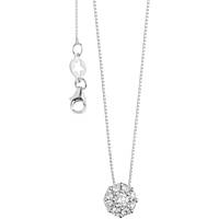 necklace woman jewellery Comete Rose di diamanti GLB 1586