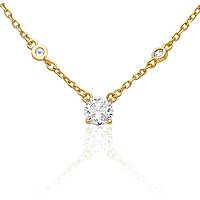 necklace woman jewellery GioiaPura INS028CT438PLWH