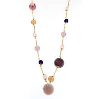 necklace woman jewellery Le Carose Born To Be Pompon POMTRA1