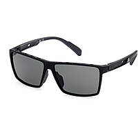 occhiali da sole Adidas neri forma Rettangolare SP00346002A