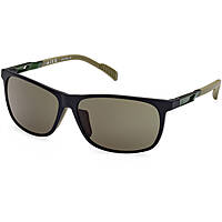 occhiali da sole Adidas neri forma Rettangolare SP00616202N