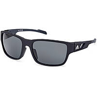 occhiali da sole Adidas neri forma Rettangolare SP00696102D
