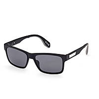 occhiali da sole adidas Originals neri forma Rettangolare OR00675502A