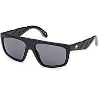 occhiali da sole adidas Originals neri forma Rettangolare OR00935702A