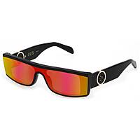 occhiali da sole Barrow neri forma Rettangolare SBA001700X