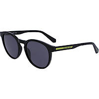 occhiali da sole Calvin Klein Jeans neri forma Quadrata CKJ22643S5220001