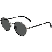 occhiali da sole Calvin Klein Jeans neri forma Tonda 448755019008