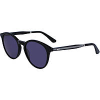occhiali da sole Calvin Klein neri forma Cat Eye CK23510S5219001