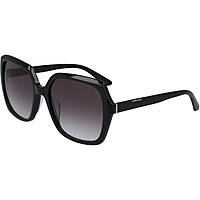 occhiali da sole Calvin Klein neri forma Quadrata 450735719001