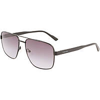 occhiali da sole Calvin Klein neri forma Quadrata CK22114S6017002