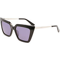 occhiali da sole Calvin Klein neri forma Quadrata CK22516S5417001