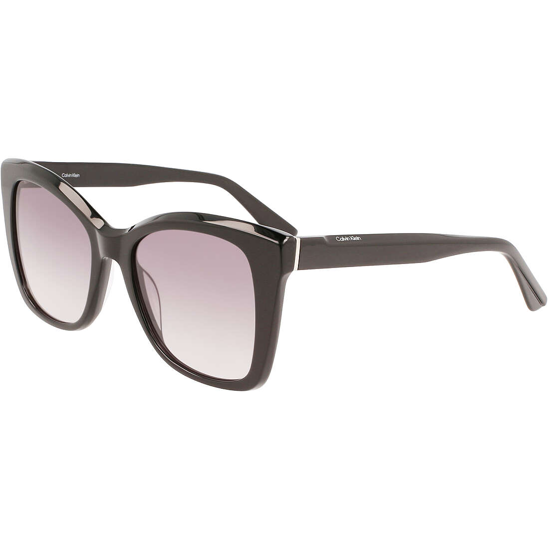 occhiali da sole Calvin Klein neri forma Quadrata CK22530S5319001