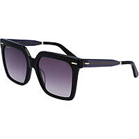 occhiali da sole Calvin Klein neri forma Quadrata CK22534S5518001