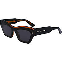 occhiali da sole Calvin Klein neri forma Quadrata CK23503S5420002