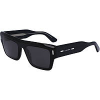 occhiali da sole Calvin Klein neri forma Quadrata CK23504S5519001