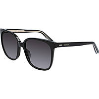 occhiali da sole Calvin Klein neri forma Rettangolare 469875718001
