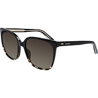 occhiali da sole Calvin Klein neri forma Rettangolare 469875718033