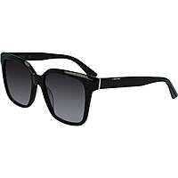 occhiali da sole Calvin Klein neri forma Rettangolare 593875517001