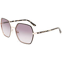 occhiali da sole Calvin Klein neri forma Rettangolare 594335620001