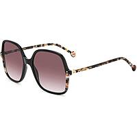 occhiali da sole Carolina Herrera neri forma Quadrata 206982WR7563X