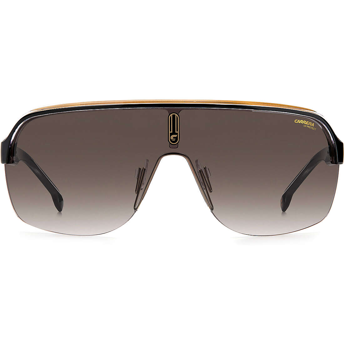 occhiali da sole Carrera neri forma Mascherina 2048412M299HA