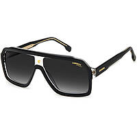 occhiali da sole Carrera neri forma Quadrata 20591908A609O