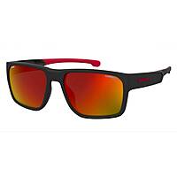 occhiali da sole Carrera neri forma Rettangolare 206322OIT59UZ