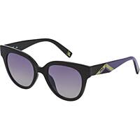 occhiali da sole Fila neri forma Tonda SFI119V51Z42X