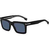 occhiali da sole Hugo Boss neri forma Rettangolare 205947INA51KU