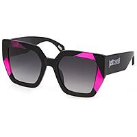 occhiali da sole Just Cavalli neri forma Quadrata SJC021V700Y