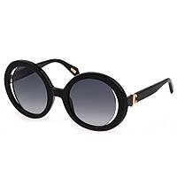 occhiali da sole Just Cavalli neri forma Tonda SJC0280700