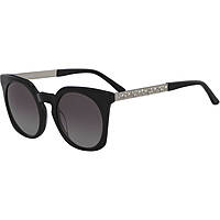 occhiali da sole Karl Lagerfeld neri forma A farfalla 353625121001