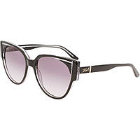 occhiali da sole Karl Lagerfeld neri forma Cat Eye KL6068S5517005