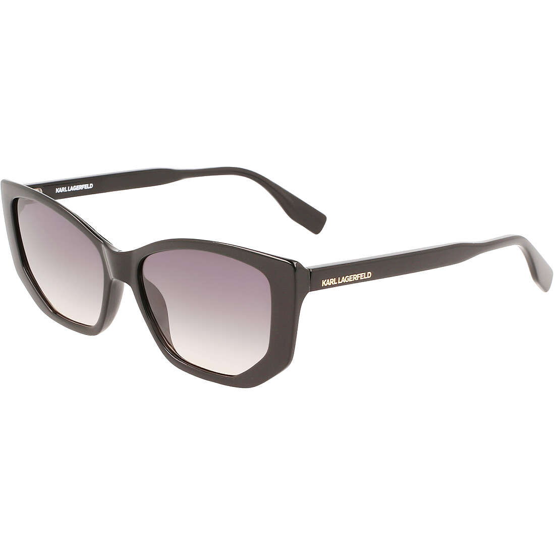 occhiali da sole Karl Lagerfeld neri forma Cat Eye KL6071S5415001