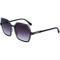 occhiali da sole Karl Lagerfeld neri forma Esagonale KL6083S5617009