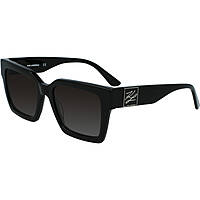 occhiali da sole Karl Lagerfeld neri forma Rettangolare 479595219001
