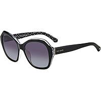 occhiali da sole Kate Spade New York neri forma A farfalla 20712880755WJ