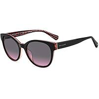 occhiali da sole Kate Spade New York neri forma Cat Eye 20611680755FF