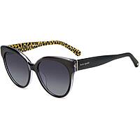 occhiali da sole Kate Spade New York neri forma Cat Eye 206540HWJ559O
