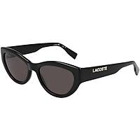 occhiali da sole Lacoste neri forma Cat Eye per donna L6013S5418001