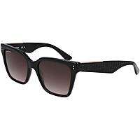 occhiali da sole Lacoste neri forma Rettangolare per donna L6022S5418001