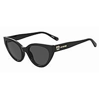 occhiali da sole Love Moschino neri forma Cat Eye 20590280753IR