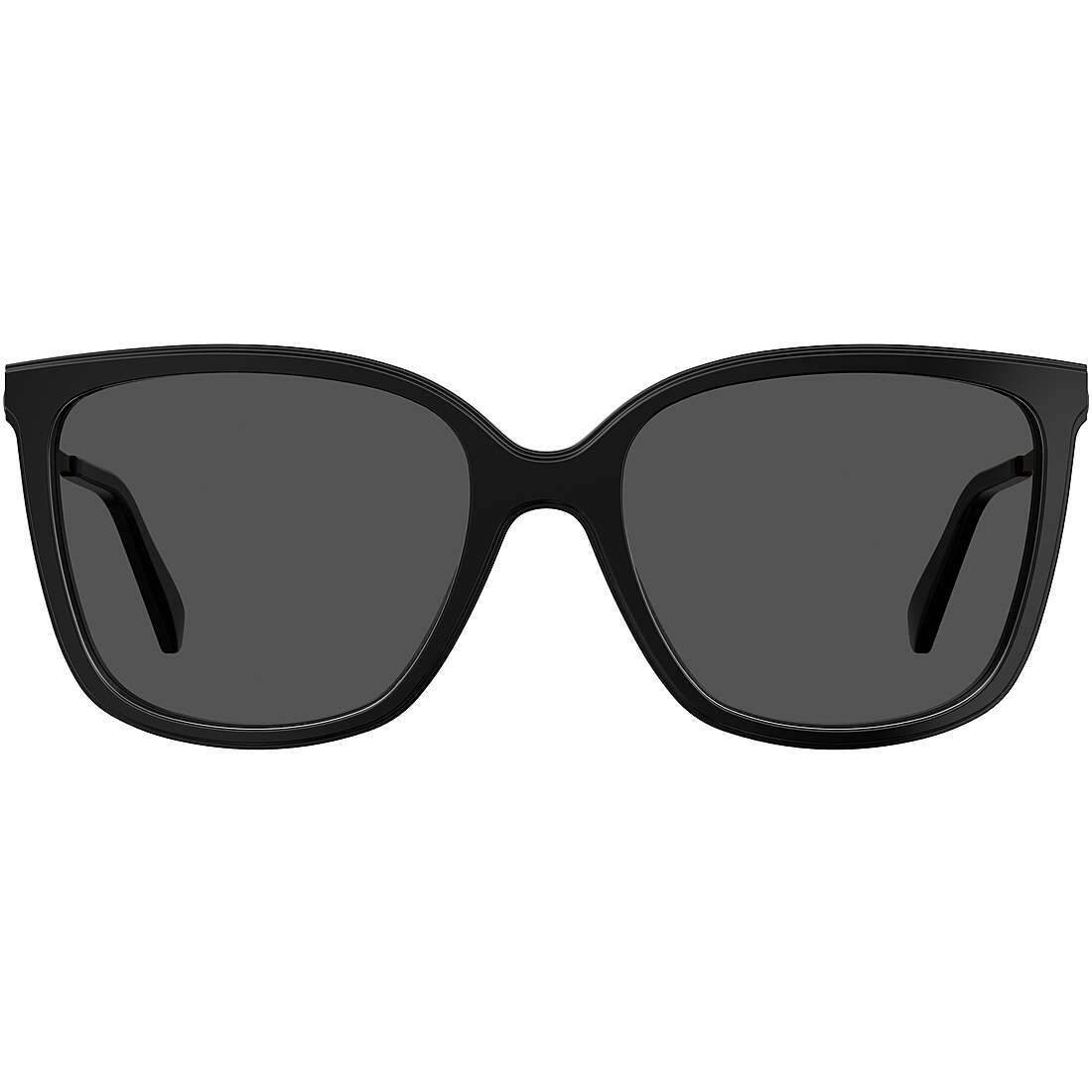 occhiali da sole Love Moschino neri forma Quadrata 20386980756IR