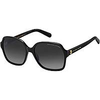 occhiali da sole Marc Jacobs neri forma Quadrata 203819807579O