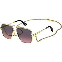 occhiali da sole Marc Jacobs neri forma Quadrata 206474RHL59M2