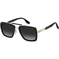 occhiali da sole Marc Jacobs neri forma Rettangolare 205864807559O