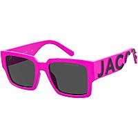 occhiali da sole Marc Jacobs neri forma Rettangolare 206962EWW54IR