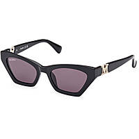 occhiali da sole Max Mara neri forma Cat Eye MM00575201A